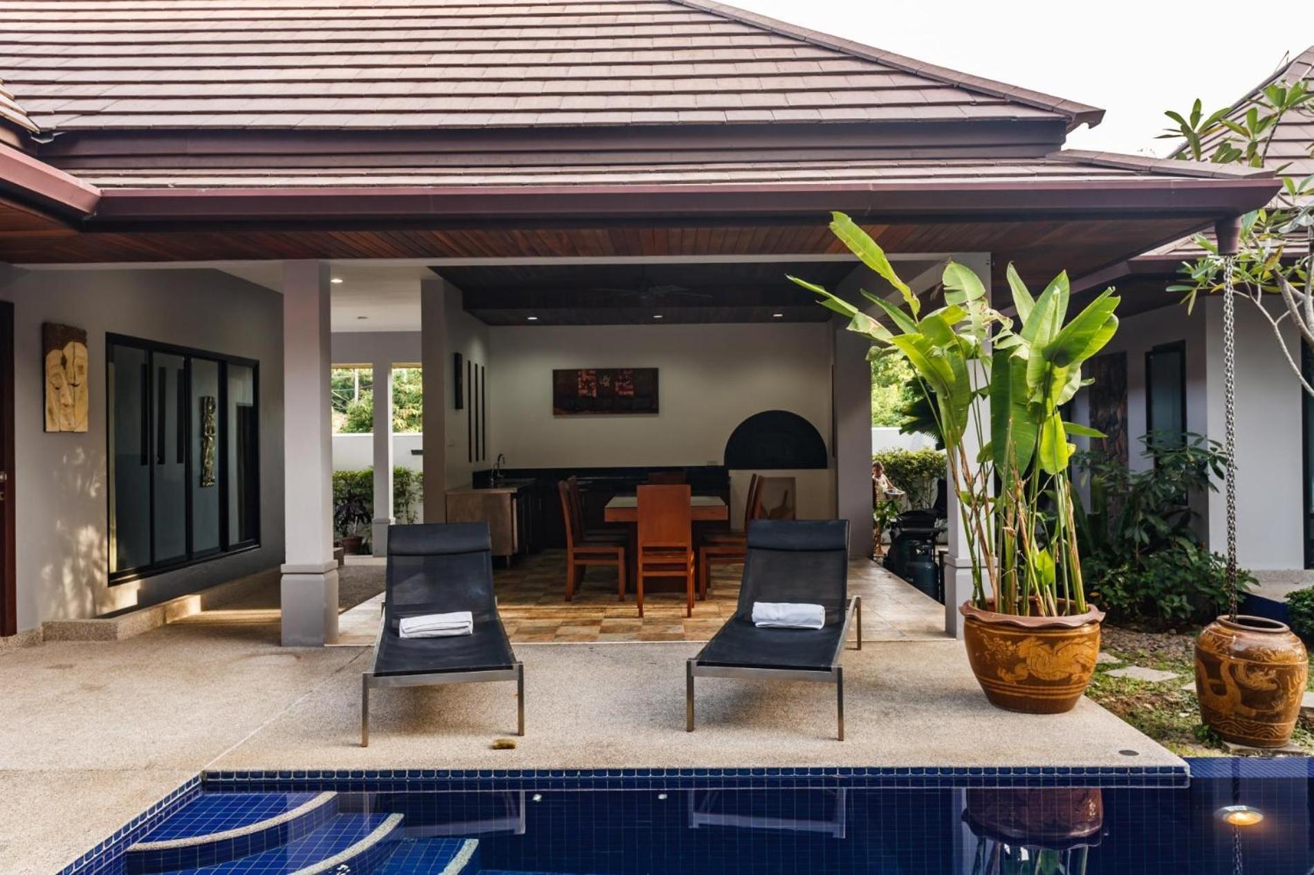 Frangipani Pool Villa - Garden, Bbq & Maid Nai Harn Dış mekan fotoğraf