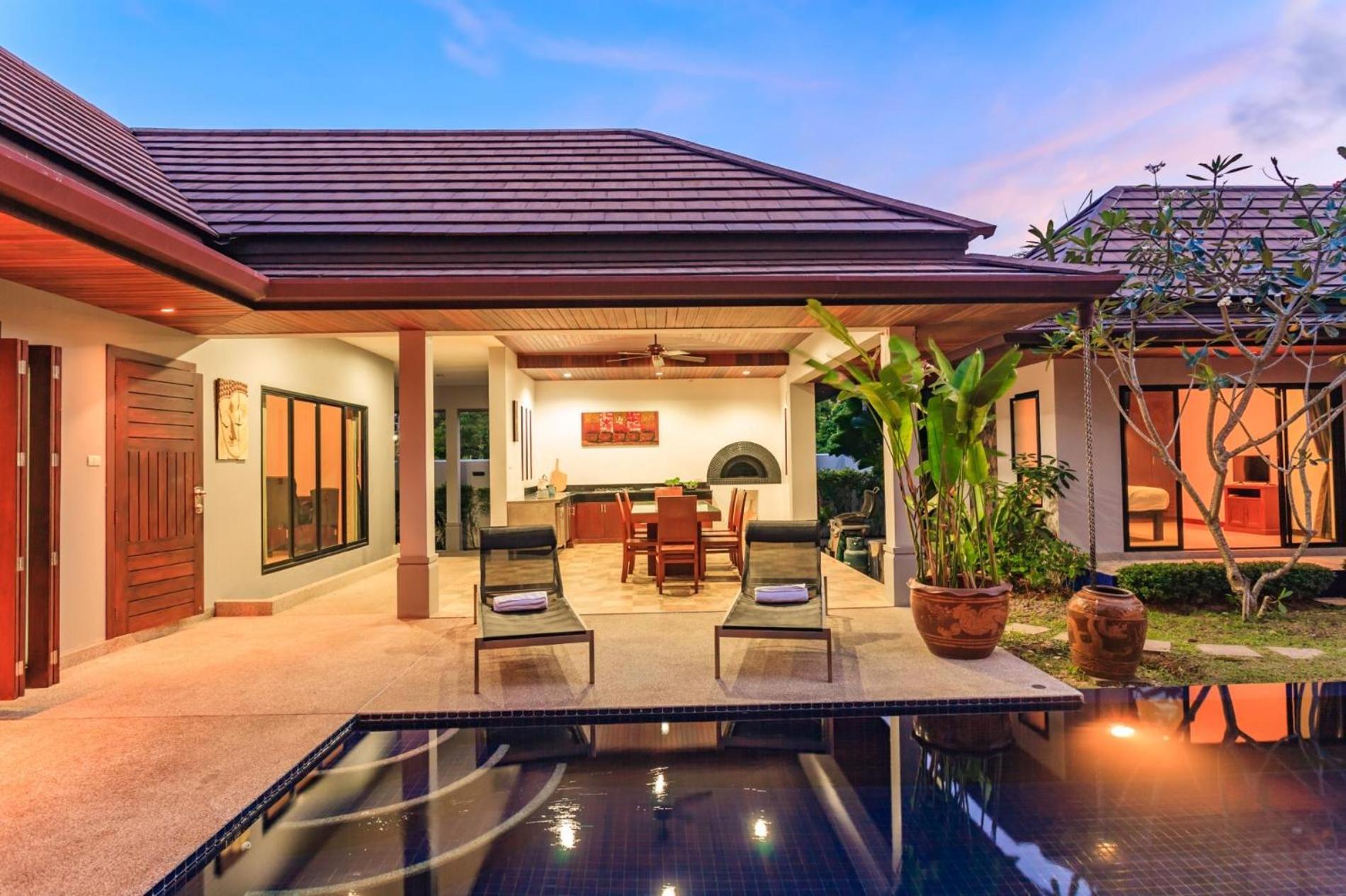 Frangipani Pool Villa - Garden, Bbq & Maid Nai Harn Dış mekan fotoğraf