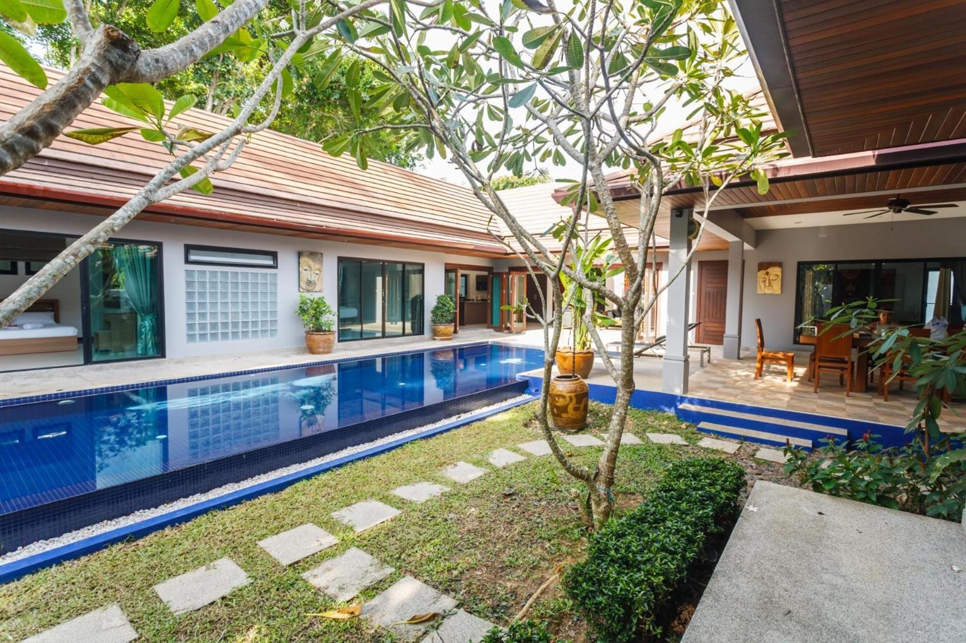 Frangipani Pool Villa - Garden, Bbq & Maid Nai Harn Dış mekan fotoğraf